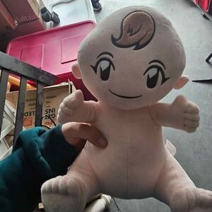 Nintendo Wii Babysitting Mama plush baby doll controller holder